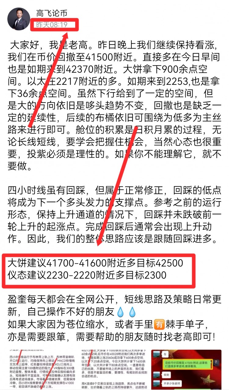 [高飛論幣]學(xué)會讀懂盤中的信號至關(guān)重要