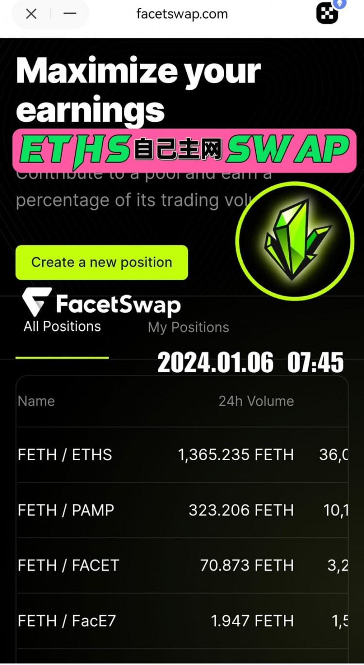 Gate上$ETHS數(shù)據(jù)砸盤(pán)傳言毫無(wú)根據(jù)