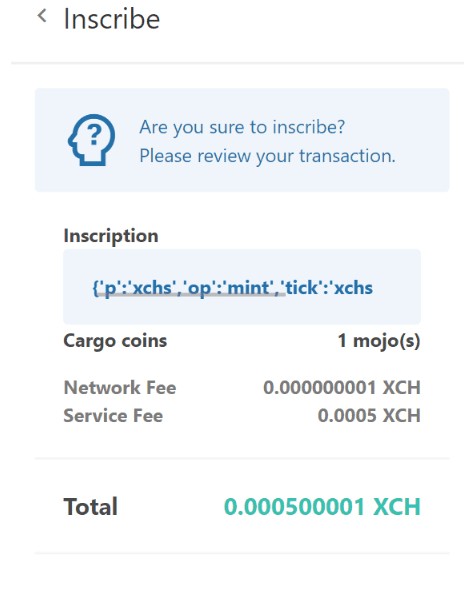 Chia的銘文龍頭幣XCHS已經(jīng)開(kāi)啟！教程來(lái)襲！