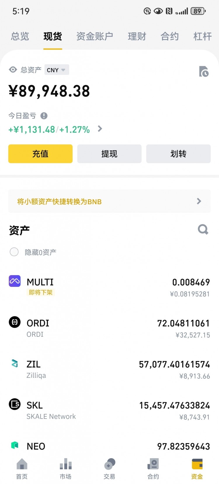 真實(shí)盤(pán)面更新：第116天，2萬(wàn)現(xiàn)貨翻倉(cāng)200萬(wàn)實(shí)錄，個(gè)人記錄101641  今日總結(jié)