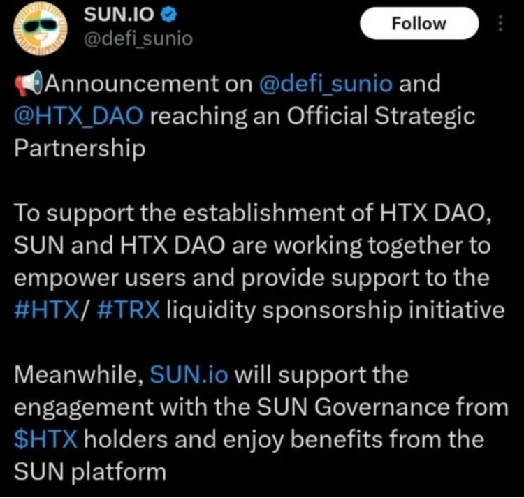 HTX DAO合作打造DeFi伙伴關(guān)系，助力用戶(hù)支持提升