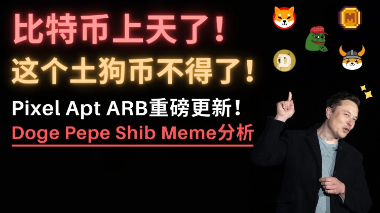 比特幣劍指20萬(wàn)！華爾街急了，交易所比特幣見(jiàn)底，已無(wú)幣可買(mǎi)！Pepe、Doge、Shib、Meme漲