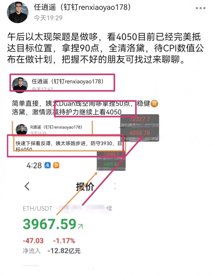 [任逍遙]日內(nèi)小結(jié)，大餅合計6000點，姨太90點