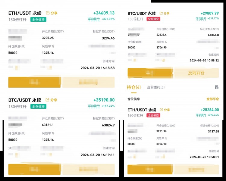 [財(cái)經(jīng)-李贏]財(cái)經(jīng)李贏：3.21日午夜比特幣以太坊操作與分析