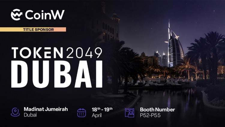CoinW宣布將以冠名贊助商身份出席TOKEN2049迪拜