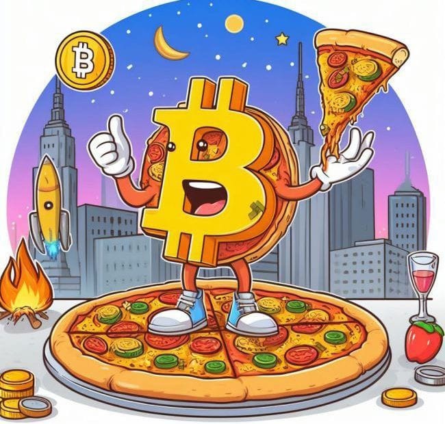 慶祝 2024 年 BTC 披薩日