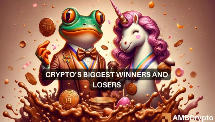 密貨幣市場每周贏家和輸家——PEPE、UNI、AKT、F