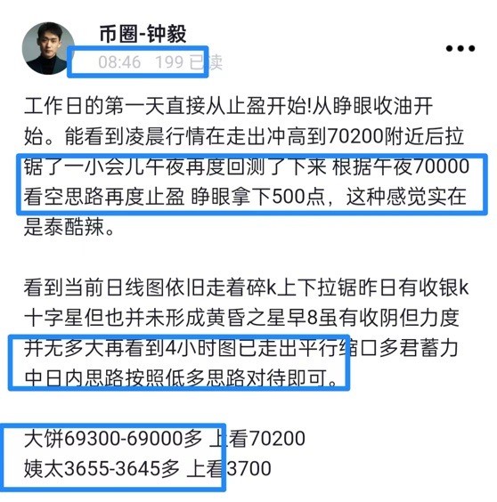 [財(cái)經(jīng)鐘毅]周二行情離譜