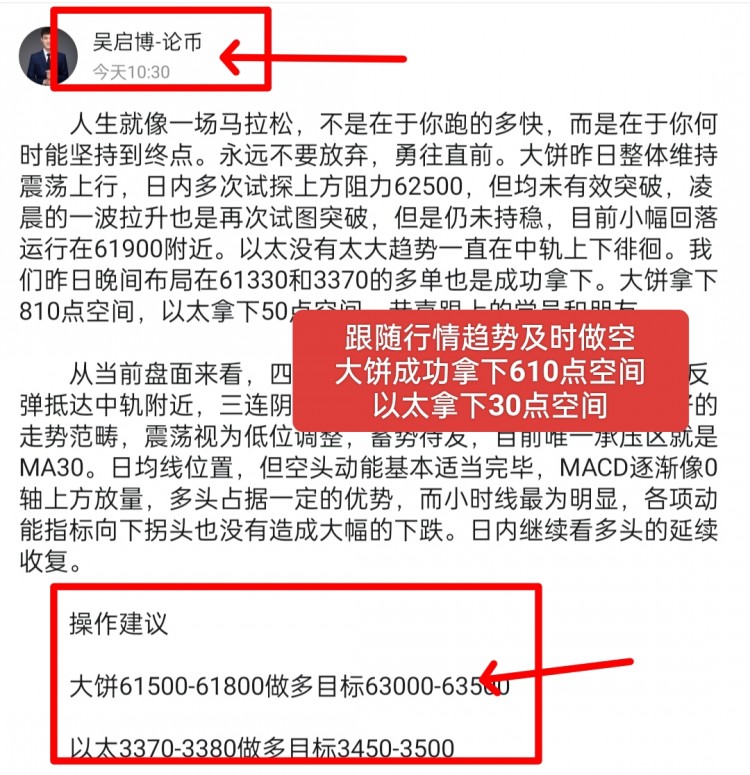 [吳啟博—論幣]大餅行情持續(xù)下跌態(tài)勢