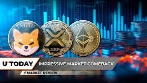 XRP價(jià)格飆升，柴犬幣停滯，以太坊面臨阻力 加密貨幣市場(chǎng)正經(jīng)變動(dòng)