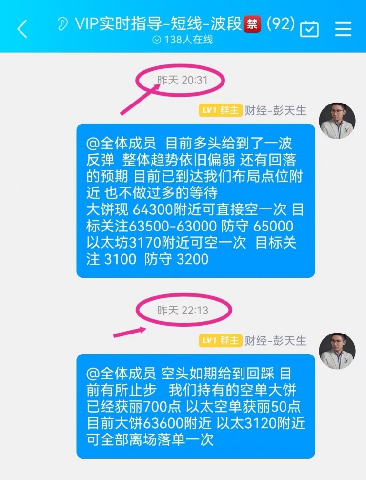 [財經(jīng)彭天生]彭天生：周五比特幣以太坊操作建議及分析策略