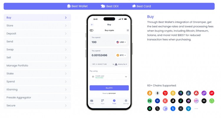 Best Wallet 加密貨幣空投即將上線