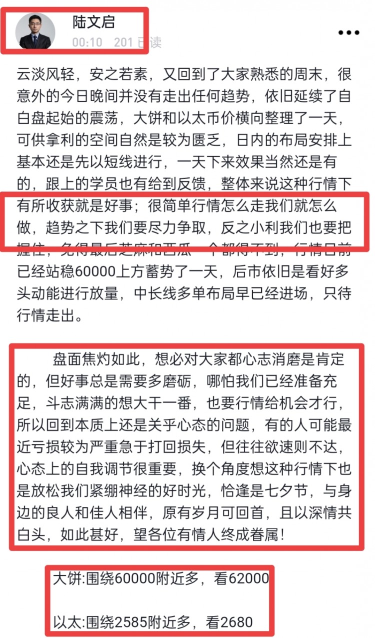 [陸文啟]周末早午間依舊延續(xù)上看