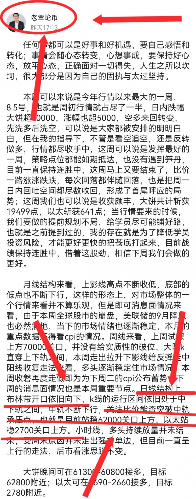[老覃論幣]新的一周開始