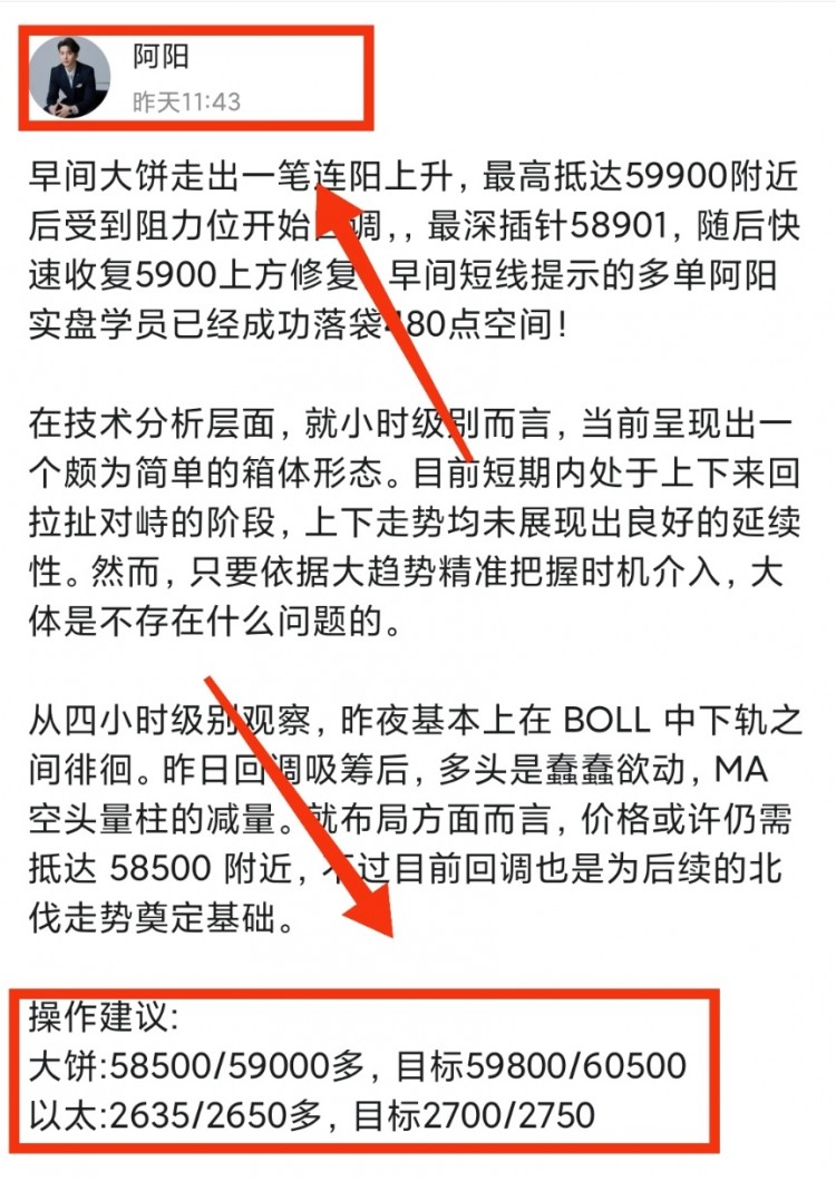 [幣圈阿陽]布林帶下軌買點提醒