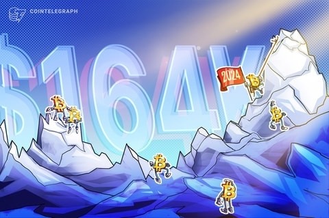 2025年比特幣價格將達16.4萬美元